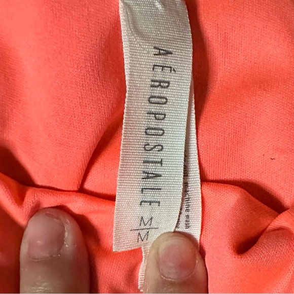 Aeropostale Coral Adjustable Strap Blouse Sleeveless. - Picture 3 of 3